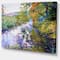 Designart - Fall in Amazing Colors - Landscape Painting Canvas Print
